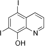 یدوکینول (به انگلیسی: Iodoquinol)